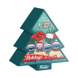 Lilo & Stitch - Holiday Tree Box Pocket Pop! Vinyl 4-Pack