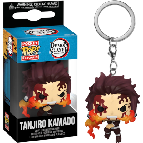 Demon Slayer - Tanjiro (Dancing Flash) Pocket Pop! Keychain