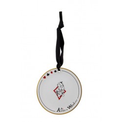 Disney Alice in Wonderland Plate Hanging Ornament