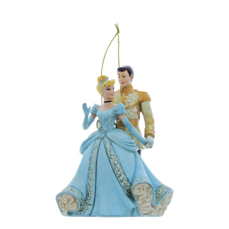 Disney Traditions - Cinderella And Prince Hanging Ornament