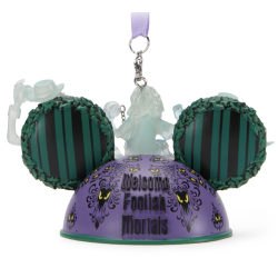 Disney Hitchhiking Ghosts Light-Up Ears Hat Ornament, The Haunted Mansion
