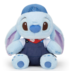 Disney Stitch Denim Plush, Lilo & Stitch - 33cm