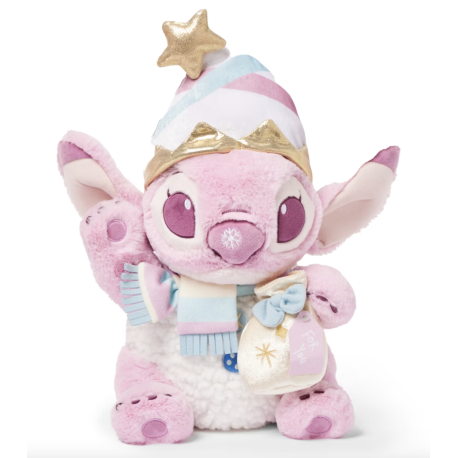 Disney Angel Festive Plush with Gift Pouch, Lilo & Stitch