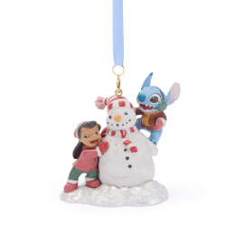 Disney Lilo and Stitch Winter Sketchbook Ornament, Lilo & Stitch
