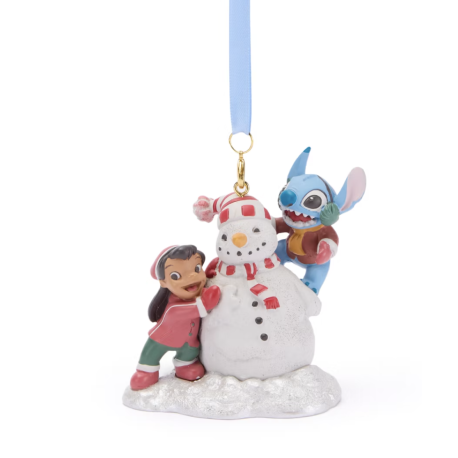 Disney Lilo and Stitch Winter Sketchbook Ornament, Lilo & Stitch