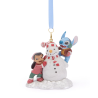 Disney Lilo and Stitch Winter Sketchbook Ornament, Lilo & Stitch