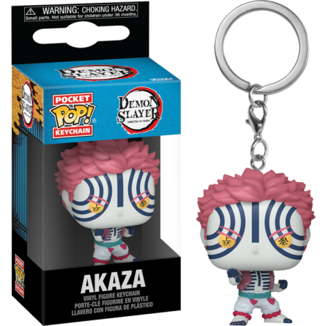Demon Slayer - Akaza Pocket Pop! Keychain