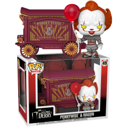 Funko Pop 49 Pennywise & Wagon, It: Welcome To Derry