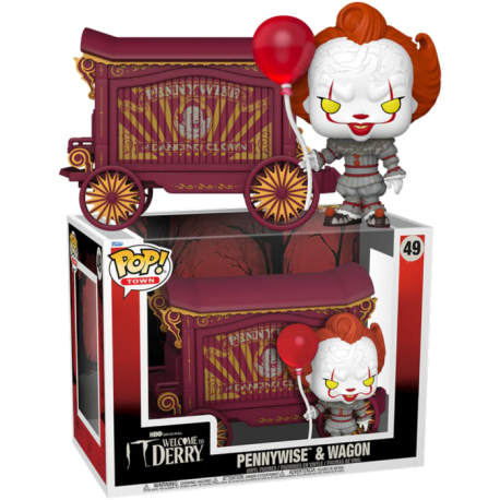 Funko Pop 49 Pennywise & Wagon, It: Welcome To Derry