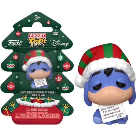 Winnie the Pooh - Eeyore Holiday Pocket Pop! Vinyl Figure