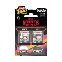 Stranger Things Bitty POP! Vinyl Figure 2-Pack Dustin & Mike 2,5 cm