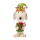 Jim Shore - Snoopy Christmas Elf Mini Figurine