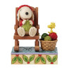 Jim Shore - Handmade Happiness (Snoopy Knitting In Rocking Chair)
