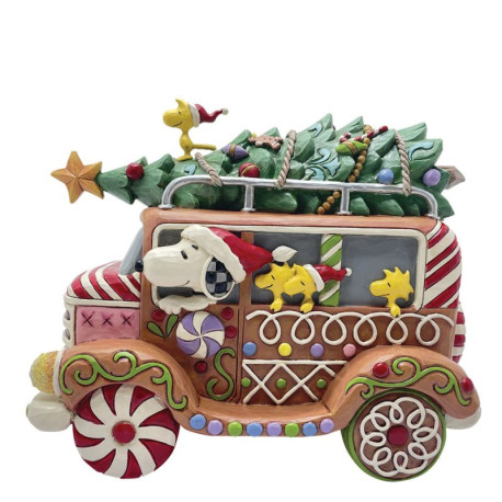 Jim Shore - Gingerbread Joyride (Gingerbread Christmas Van)