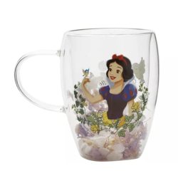 Disney Pastel Princess Floral Decorative Glazen Mok - Snow White