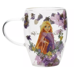 Disney Pastel Princess Floral Decorative Glazen Mok - Rapunzel