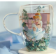 Disney Pastel Princess Floral Decorative Glazen Mok - Cinderella