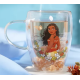 Disney Pastel Princess Floral Decorative Glazen Mok - Moana