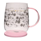 Disney Classic Collectable Glass Mug With Lid - Minnie Mouse