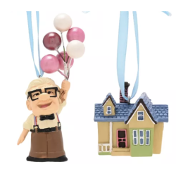 Disney Carl And House Set of 2 Hanging Decorations