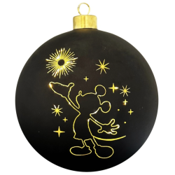 Disney Mickey Mouse - Kerstbal met Verlichting Galaxy