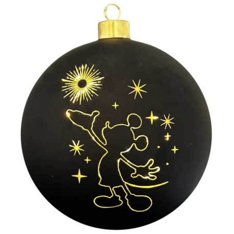 Disney Mickey Mouse - Kerstbal met Verlichting Galaxy