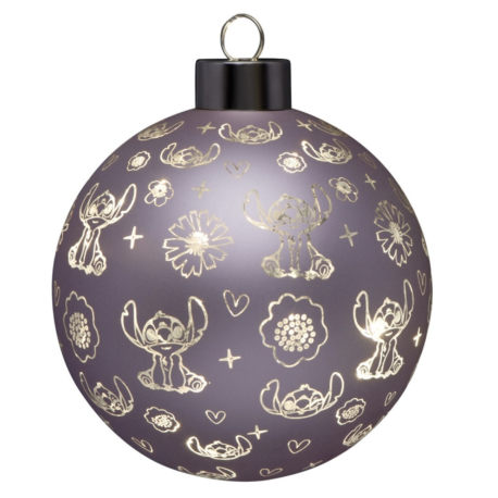 Disney Stitch - Kerstbal met Verlichting