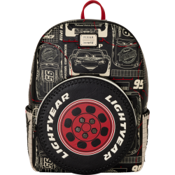 Pixar by Loungefly Full-Size Backpack Cars