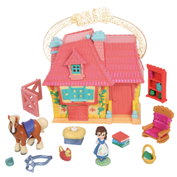 Belle Cottage Disney Once Upon a Story Micro Playset, Beauty and the Beast
