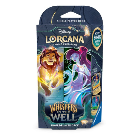 Disney Lorcana TCG Whispers in the Well Starter Deck (Lion King)
