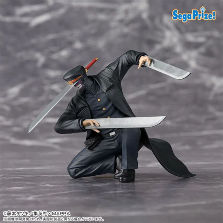 Chainsaw Man PM Perching PVC Statue Samurai Sword 12 cm
