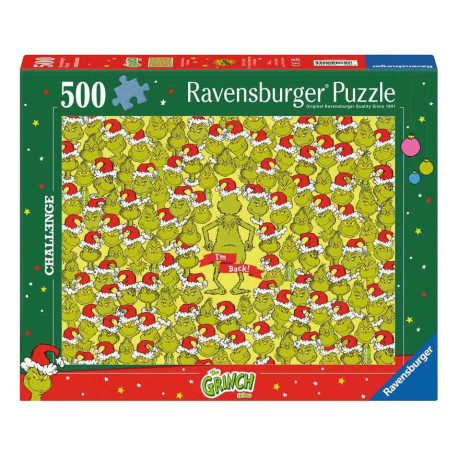 The Grinch Jigsaw Puzzle Challenge Merry Grinchmas (500 pieces)
