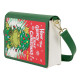 Loungefly Dr. Seuss: How the Grinch Stole Christmas! - Holiday Colour-In Book 6” Faux Leather Crossbody Bag