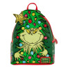 Loungefly Dr. Seuss: How the Grinch Stole Christmas! - Tree Light-Up Plush 10" Faux Leather Mini Backpack
