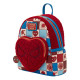 Loungefly Spider-Man - Sherpa Heart 10" Faux Leather Mini Backpack