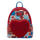 Loungefly Spider-Man - Sherpa Heart 10" Faux Leather Mini Backpack