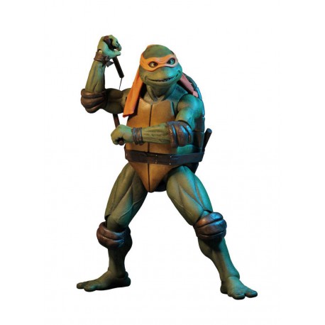 NECA Teenage Mutant Ninja Turtles Action Figure 1/4 Michelangelo 42 cm