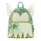 Loungefly Disney - Tinker Bell Holiday Cosplay Sequin 10" Faux Leather Mini Backpack