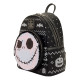 Loungefly The Nightmare Before Christmas - Jack Skellington Reversible Sequins 10" Faux Leather Mini Backpack