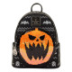 Loungefly The Nightmare Before Christmas - Jack Skellington Reversible Sequins 10" Faux Leather Mini Backpack