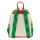Loungefly Lilo & Stitch - Stitch & Scrump Iridescent Holiday Ornament 10" Faux Leather Mini Backpack