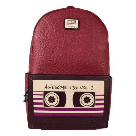 Loungefly Guardians of the Galaxy - Groot Mixtape 18" Faux Leather Backpack