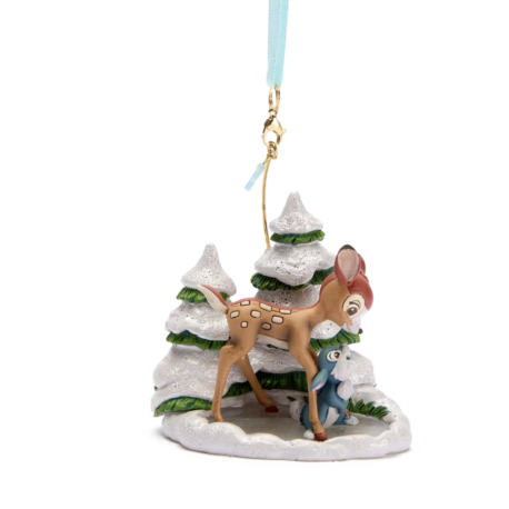 Bambi and Thumper Winter Sketchbook Ornament, Bambi