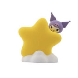 Sanrio Bedside Light Star Light Series Mini Figure Hello Kitty and Friends 8 cm - Kuromi