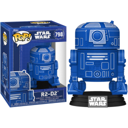 Funko Pop 798 R2-D2 (Blueprint), Star Wars