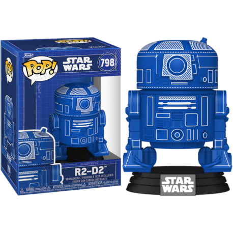 Funko Pop 798 R2-D2 (Blueprint), Star Wars