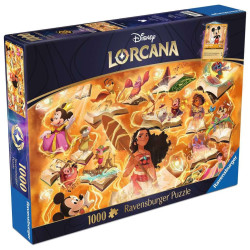 Disney Lorcana Jigsaw Puzzle Glimmers of the Realm: Amber (1000 pieces)