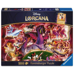 Disney Lorcana Jigsaw Puzzle Glimmers of the Realm: Ruby (1000 pieces)