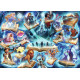 Disney Lorcana Jigsaw Puzzle Glimmers of the Realm: Sapphire (1000 pieces)