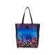 Loungefly Coraline - Garden Glow-in-the-Dark 14" Faux Leather Tote Bag